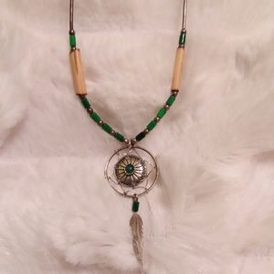 Malachite Sterling Necklace